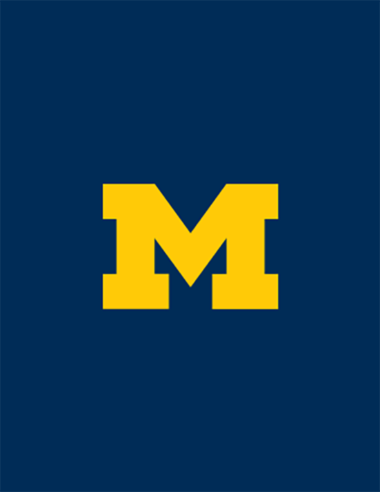 University of Michigan block M logo