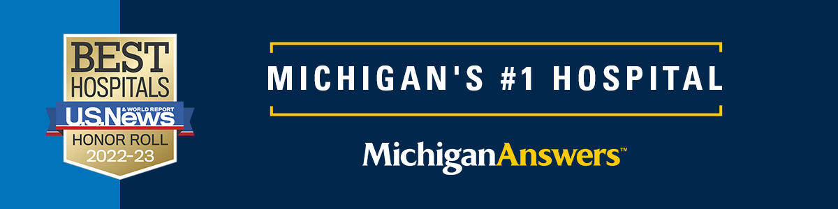 Michigan Medicine ranked No. 17 in the U.S. and best in Michigan by U.S. News and World Report for 2022-23