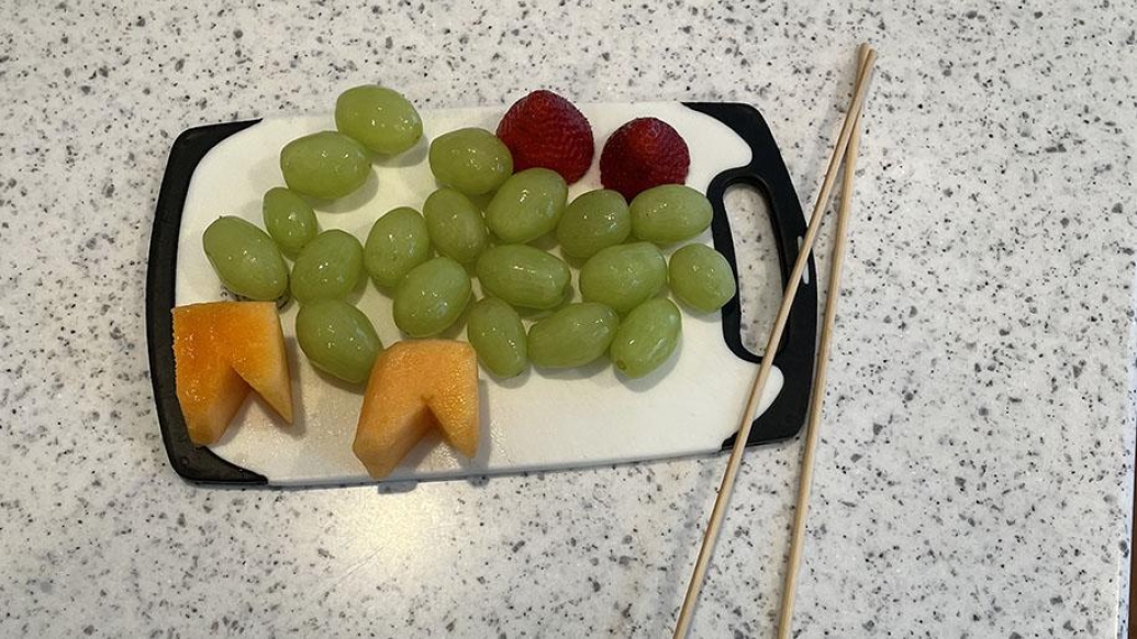Fruit Skewer Rockets | Camp Little Victors