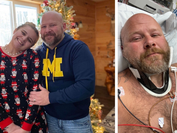 Vertebral spine christmas card