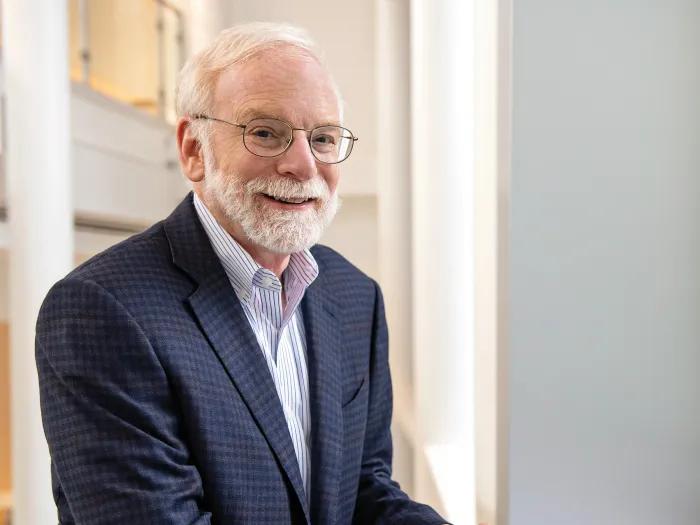 Portrait of Max Wicha, founding director of Rogel Cancer Center