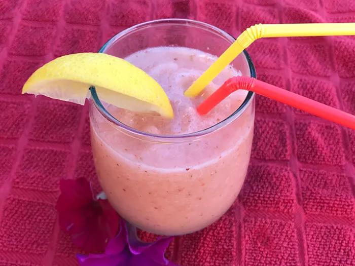 Healthy Strawberry Lemonade Slurpees | Camp Little Victors