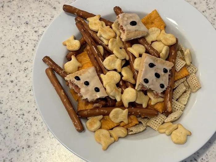 Dice Snack Mix | Camp Little Victors
