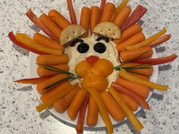 Lion Snack Face | Camp Little Victors