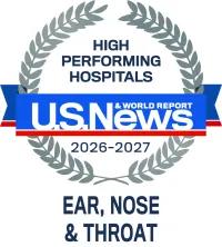 USNWR High Performing Ear, Nose, & Throat 26-27
