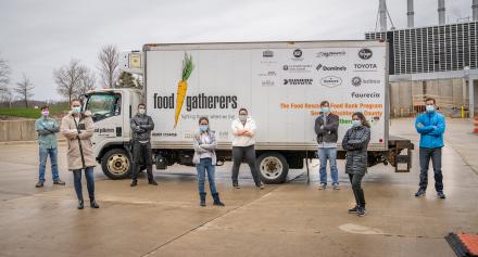 Food gatherers truck