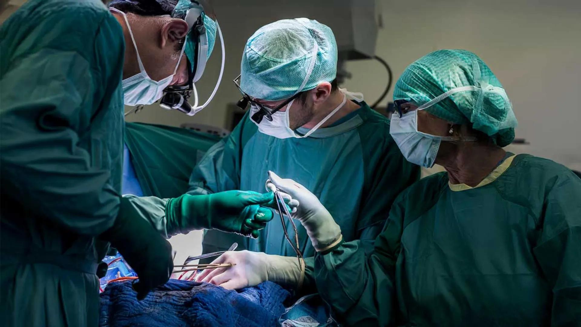 Surgeons in the Operating Room.