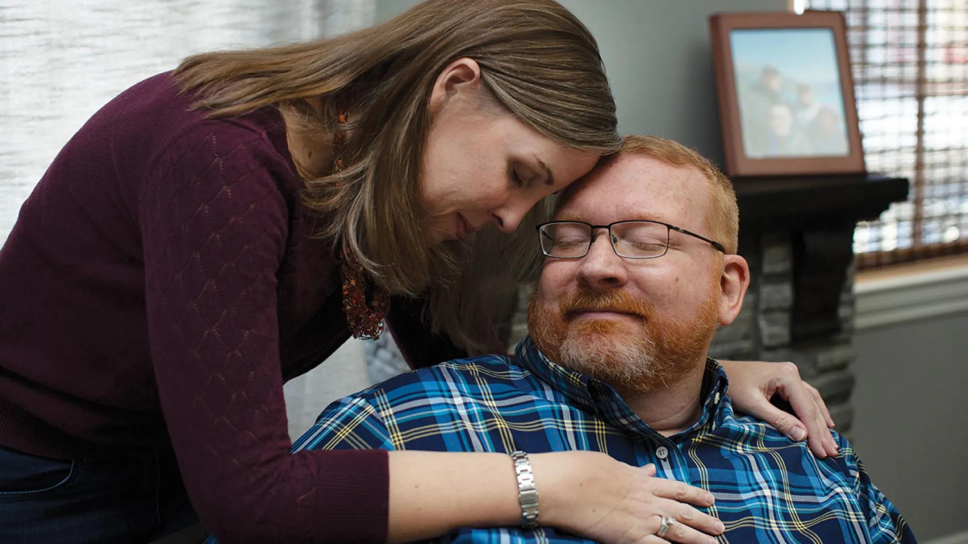 Steve Keating and his wife
