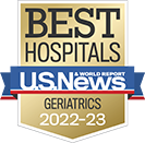 U of M Health Geriartrics is a nationally ranked specialty by US News and World Report 2022-23.