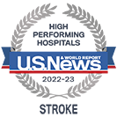 USNWR Stroke badge