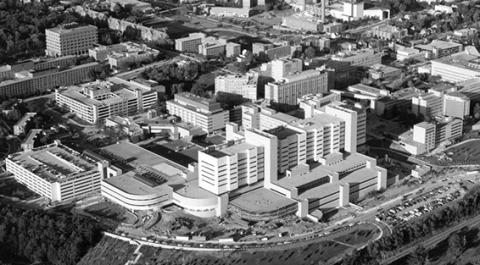 Medical center aerial 1987