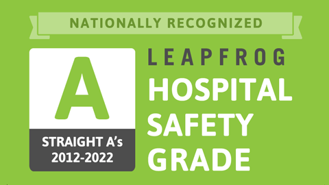 Spring 2022 Leapfrog Safety Grade 
