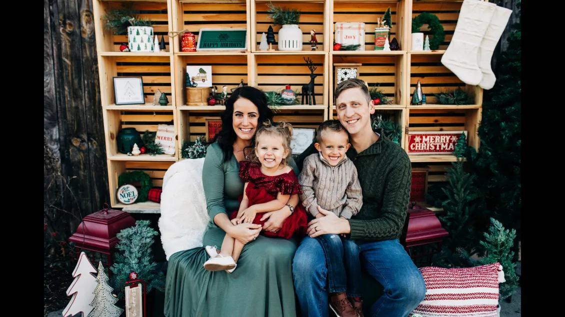 Courtney Weirauch and family