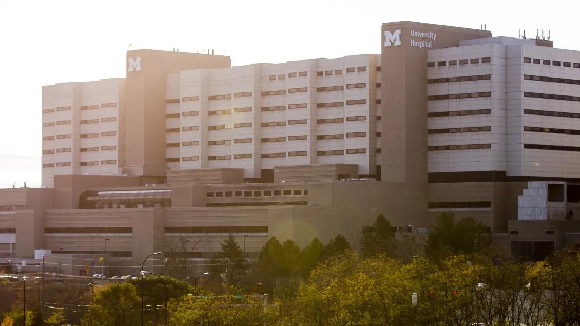 University hospital building 