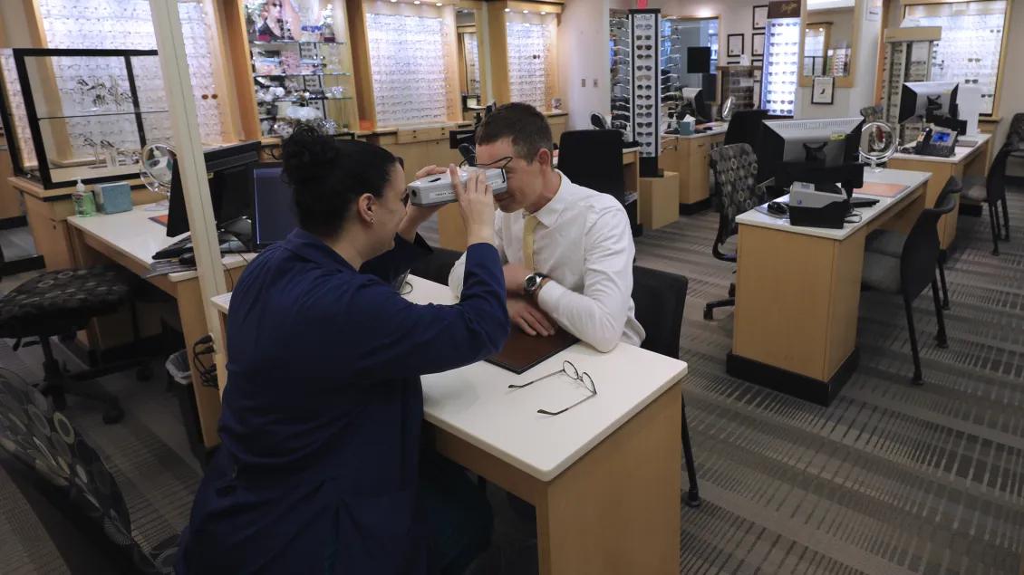 Kellogg Eye Center Optical Shop in Ann Arbor. 