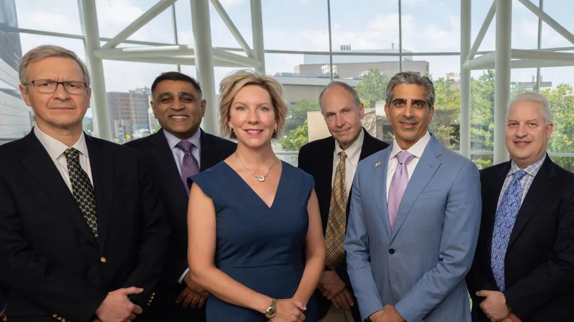 Frankel Cardiovascular Center directors group photo