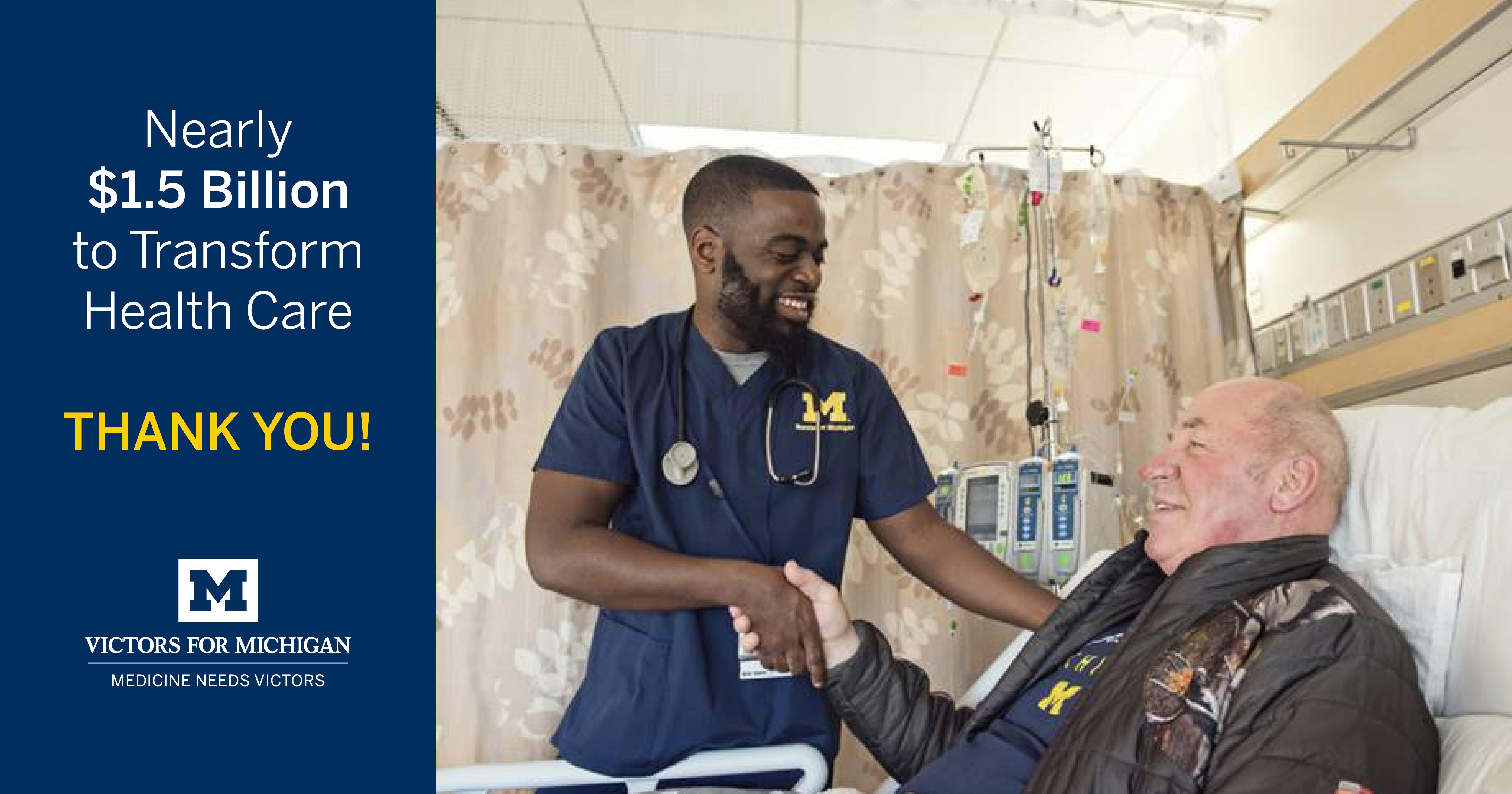 Victors for Michigan campaign most successful in health system history