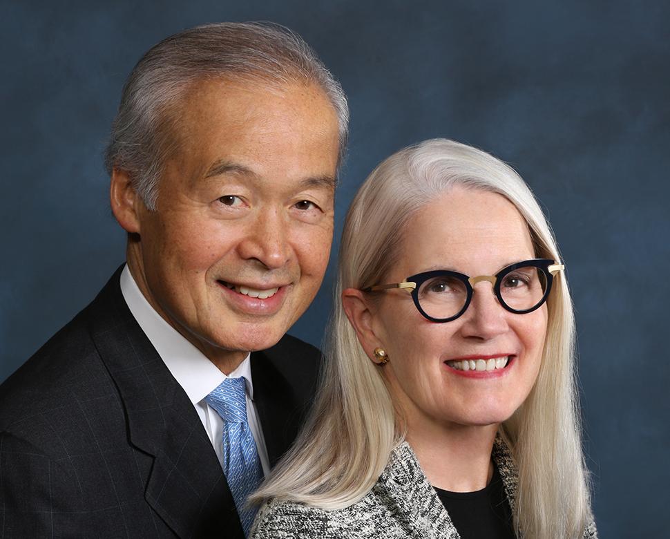Dr Tadataka Yamada and Leslie D. Yamada