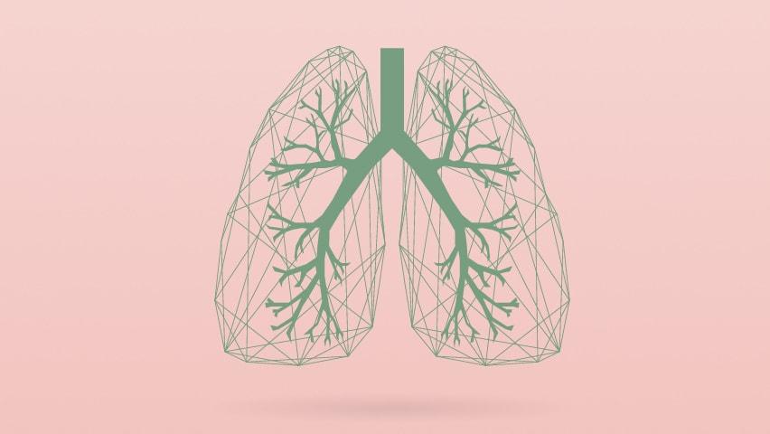 Graphic of lungs