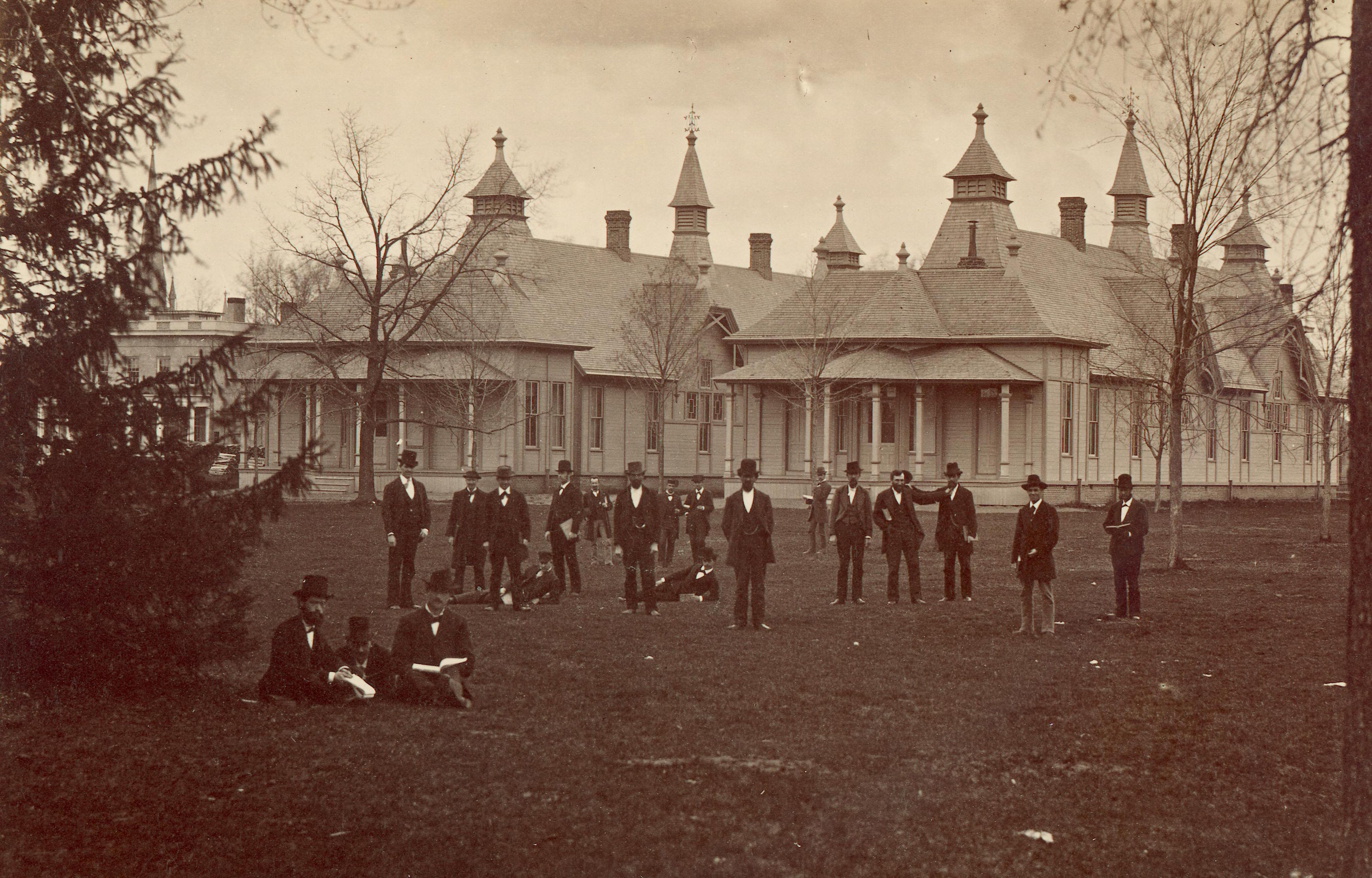 University of Michigan hospital pavilions, 1877