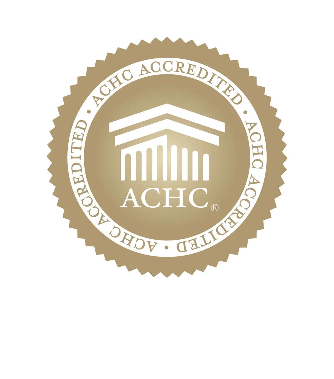 ACHC Accredited seal