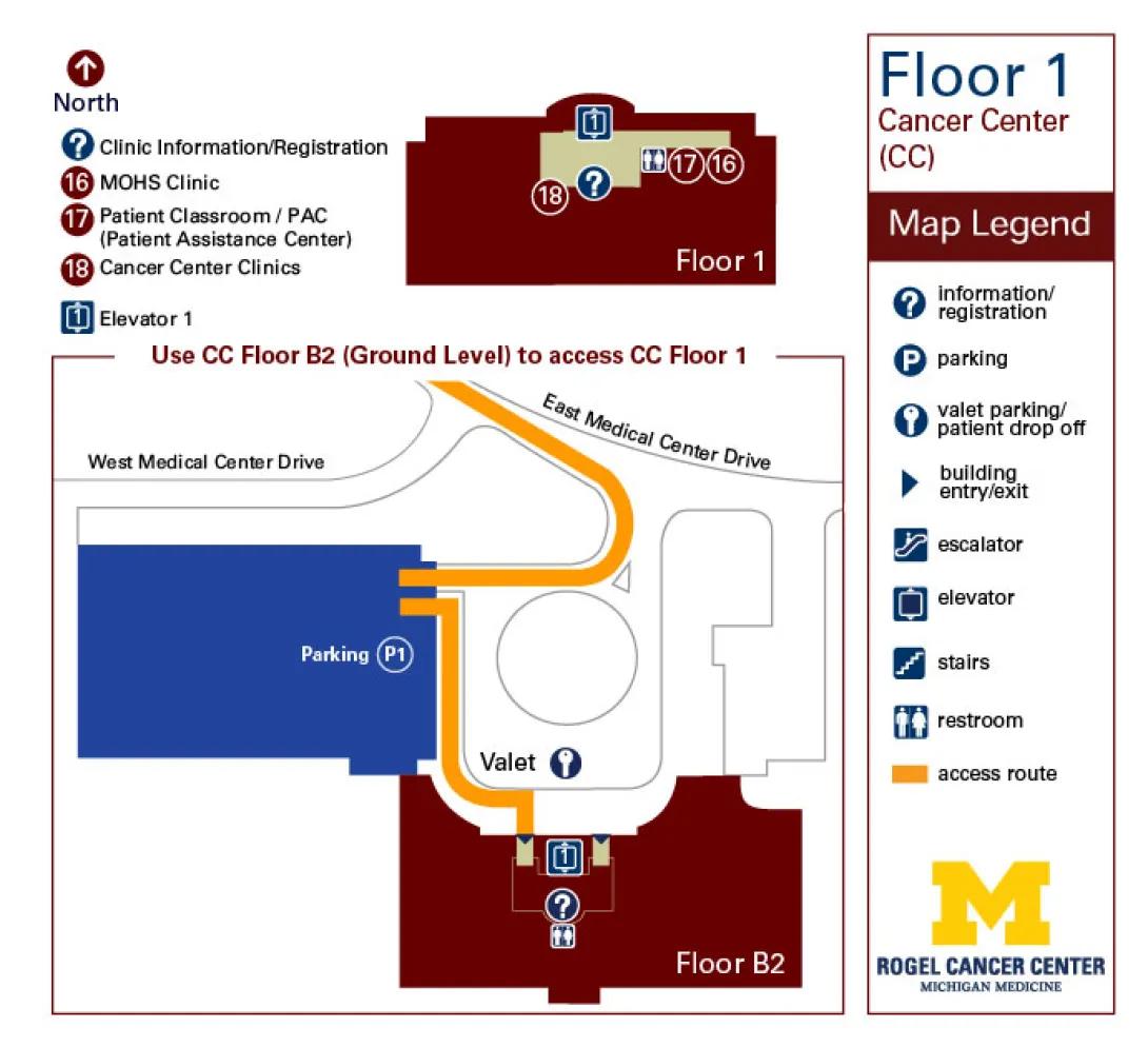Floor F1 - Cancer Center