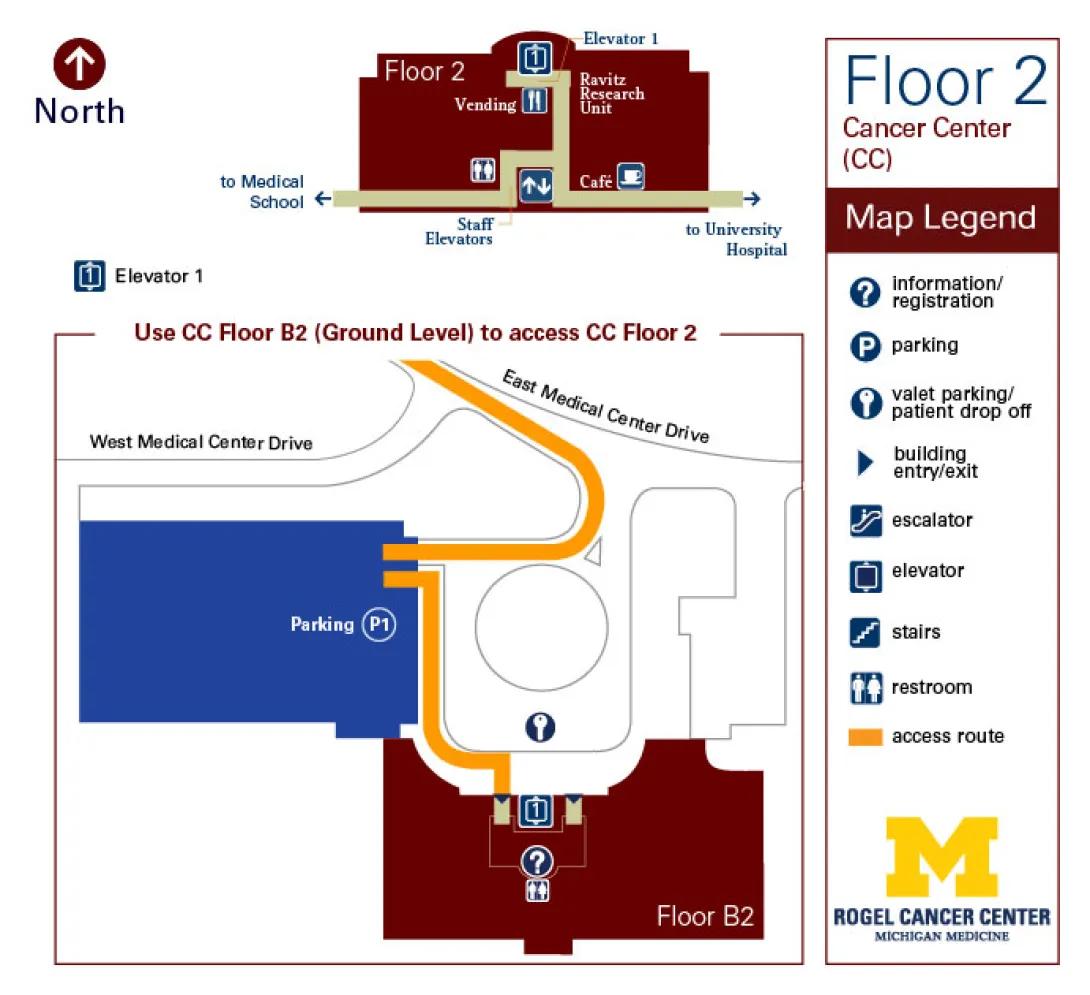 Floor 2 - Cancer Center - 