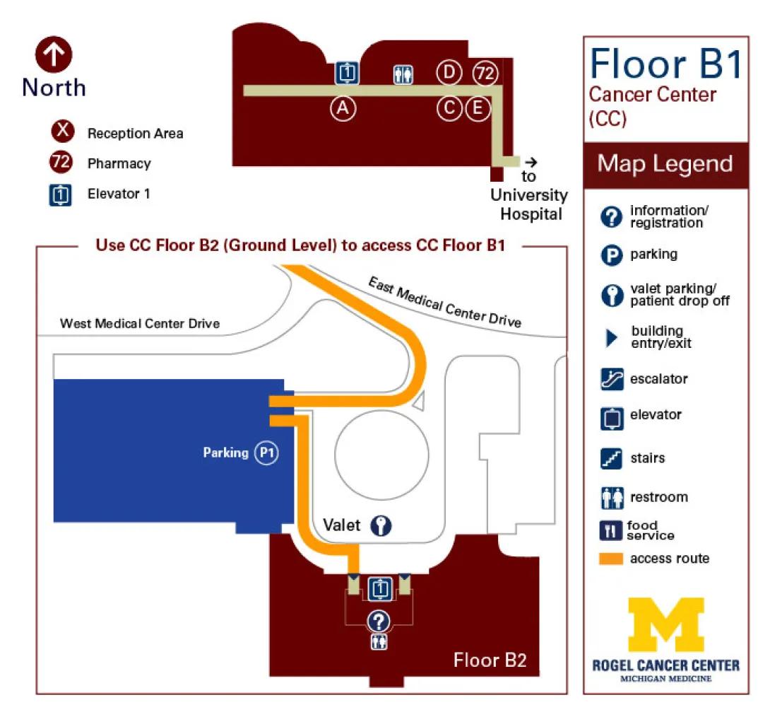 Floor B1 - Center Center