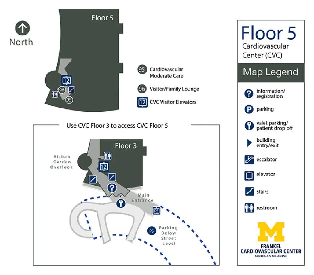 Floor 5 - Frankel Cardiovascular Center