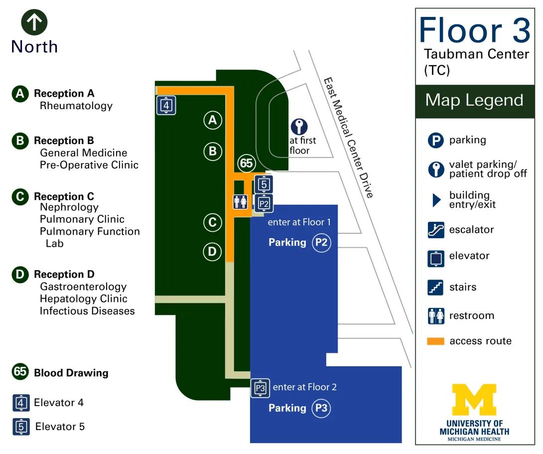  Floor 3 - Taubman Health Center