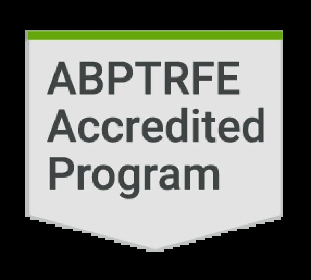 ABPTRFE Accreditation badge