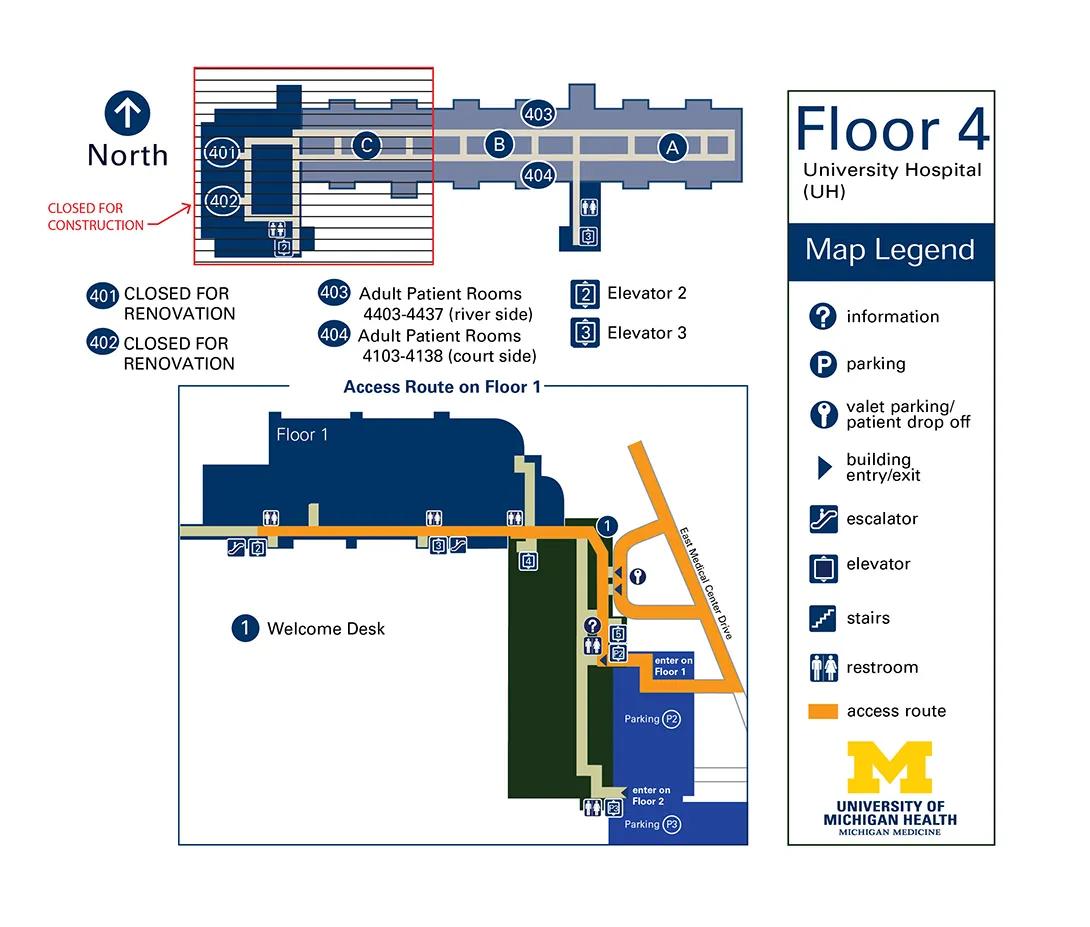 University Hospital - Floor 4