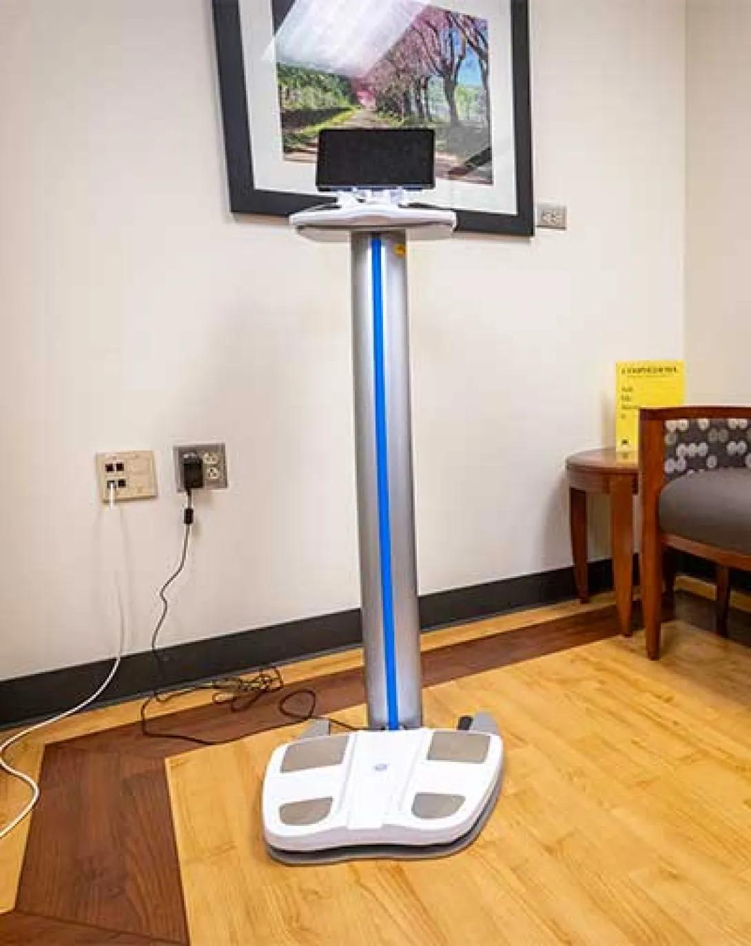 Machine used to help measure lymphedema