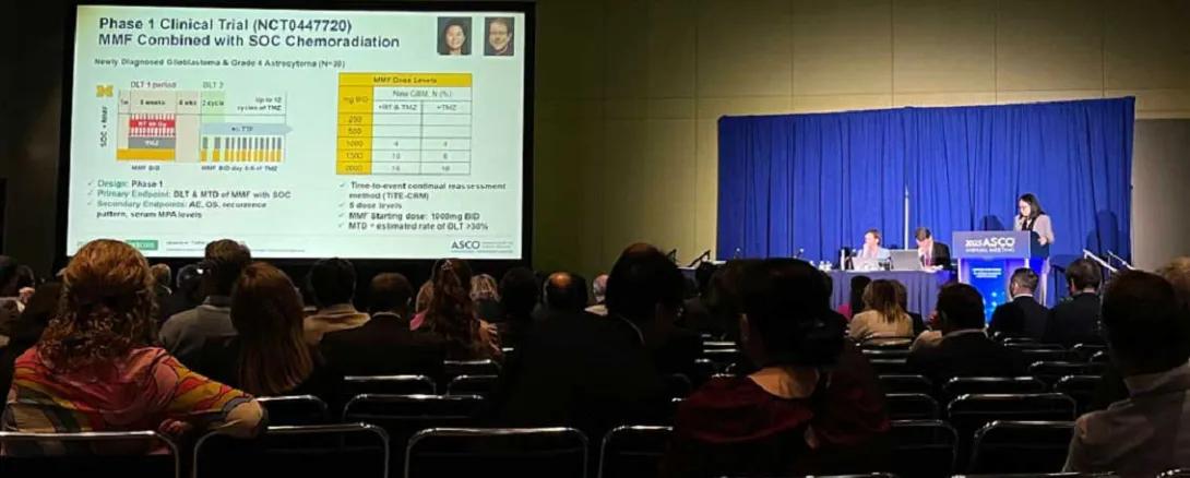 Yoshie Umemura, M.D. presents her research at ASCO 2025.