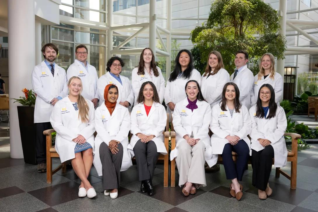 Group photo of pharmacy residents